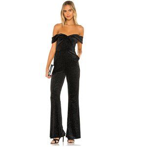 COPY - NWT Lovers + Friends Luna Jumpsuit Black Star Dust